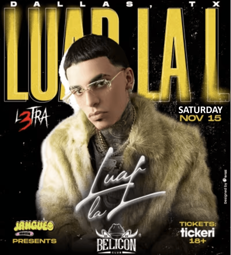 Event - Luar la L Live in Dallas - Arlington, Texas - November 15, 2025 | concert tickets