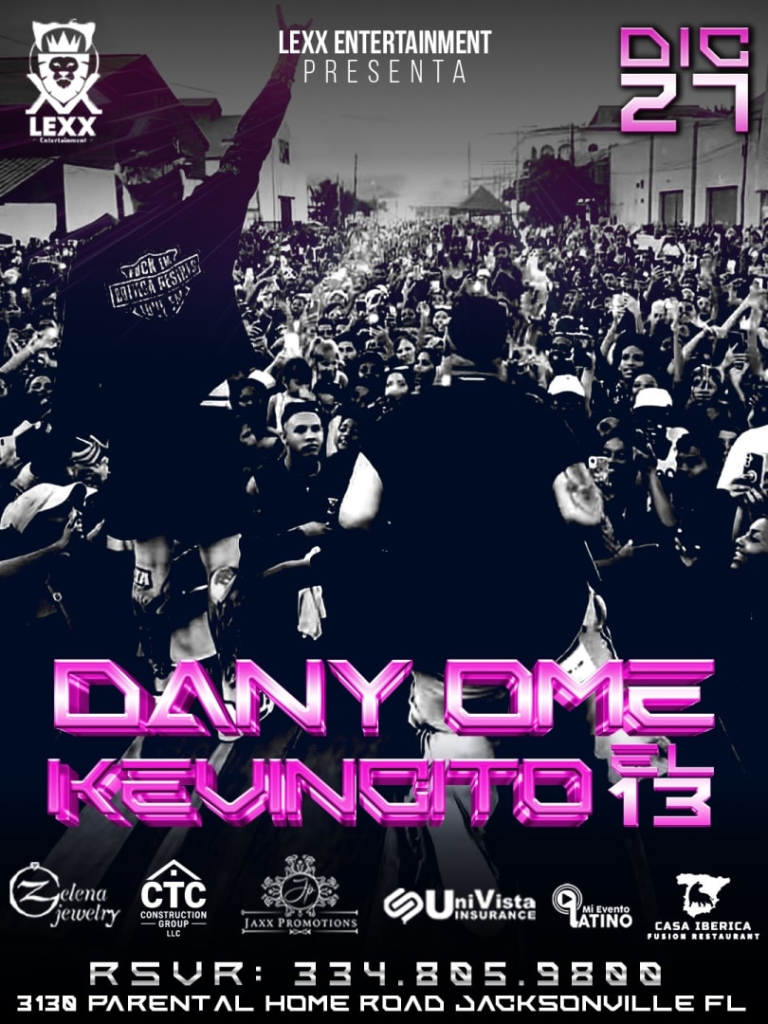 Event - Dany ome y kevincito el 13 - Jacksonville, Florida - December 27, 2025 | concert tickets
