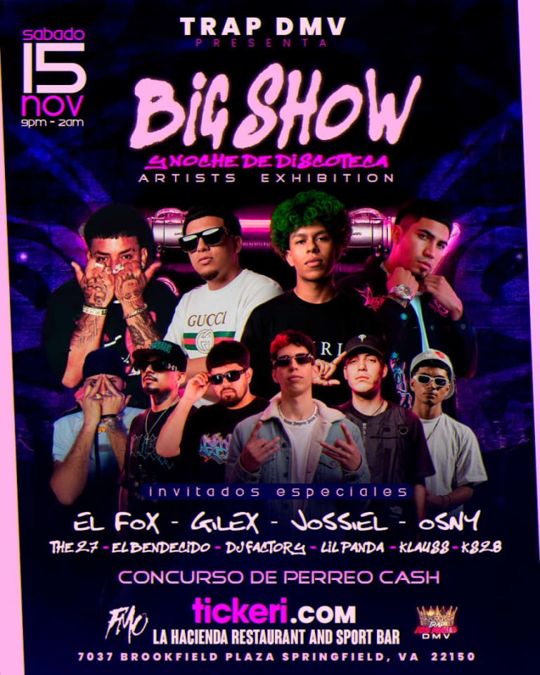 Event - Big Show & Noche de discoteca  - Springfield, Virginia - November 15, 2025 | concert tickets