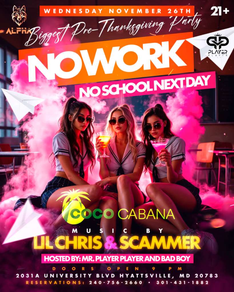 Event - BIGGEST PRE-THANKSGIVING PARTY - Adelphi, Maryland - November 26, 2025 | concert tickets