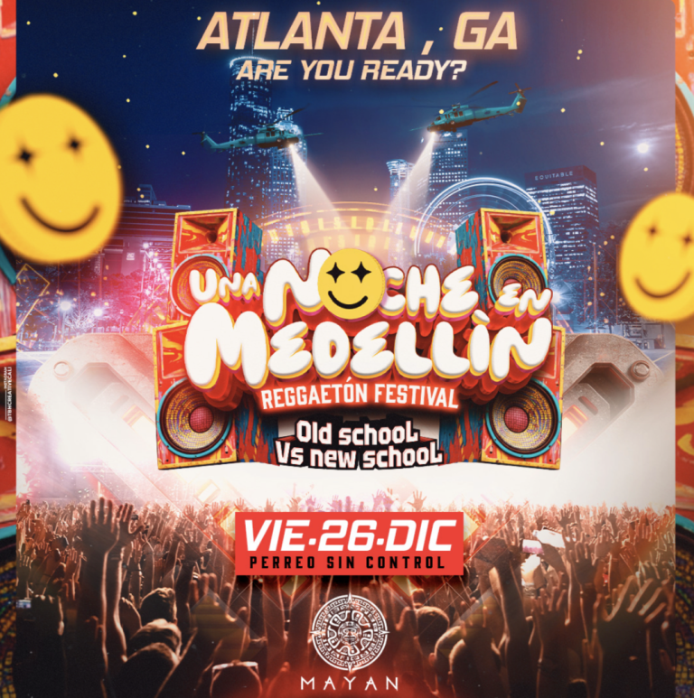 Event - UNA NOCHE EN MEDELLIN | Atlanta Reggaeton Fest - Marietta, Georgia - December 26, 2025 | concert tickets