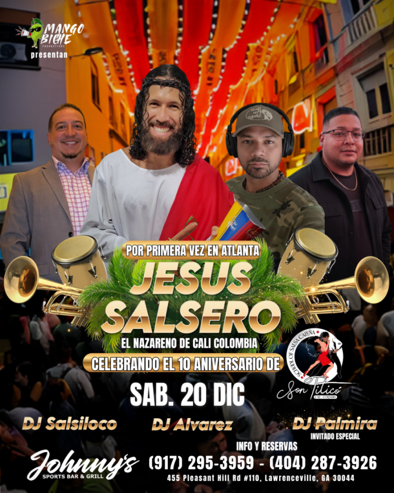 Event - Noche De Salsa con Jesus Salsero el nazareno en Atlanta  desde Cali Colombia  - Lawrenceville, Georgia - December 20, 2025 | concert tickets