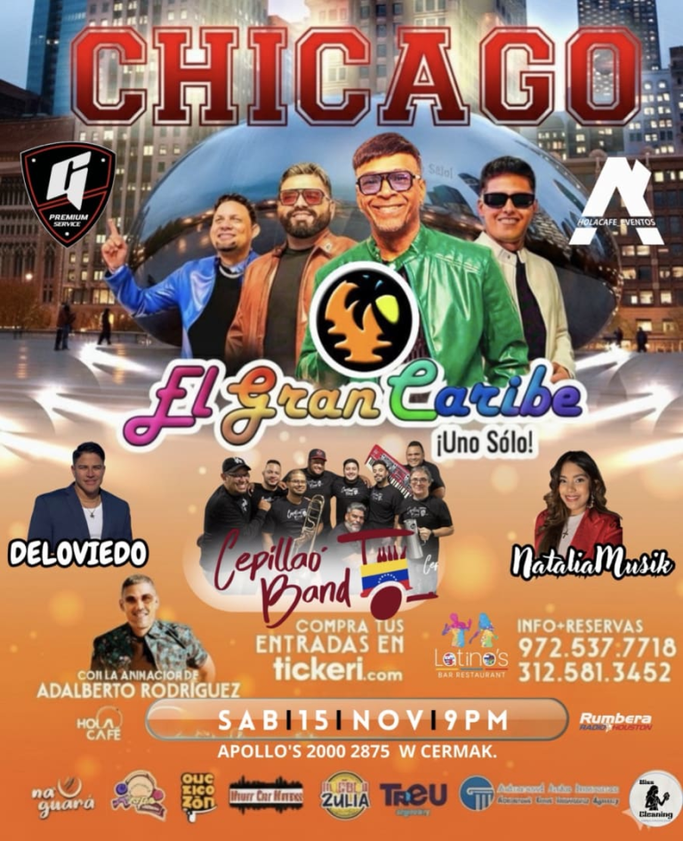 Event - EL GRAN CARIBE EN CONCIERTO! - Chicago, Illinois - November 15, 2025 | concert tickets