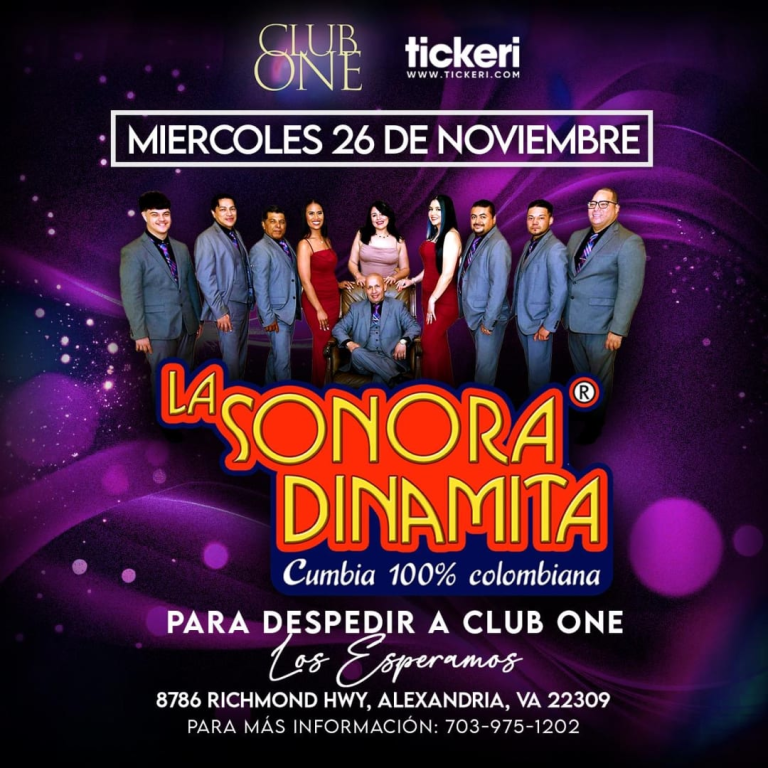 Event - LA SONORA DINAMITA EN CONCIERTO !! - Alexandria, Virginia - November 26, 2025 | concert tickets