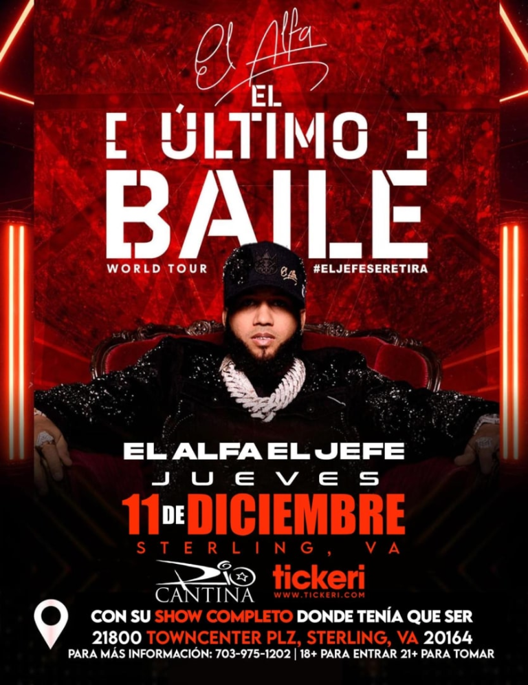Event - EL ALFA EL JEFE EN CONCIERTO !!! - Sterling, Virginia - December 11, 2025 | concert tickets