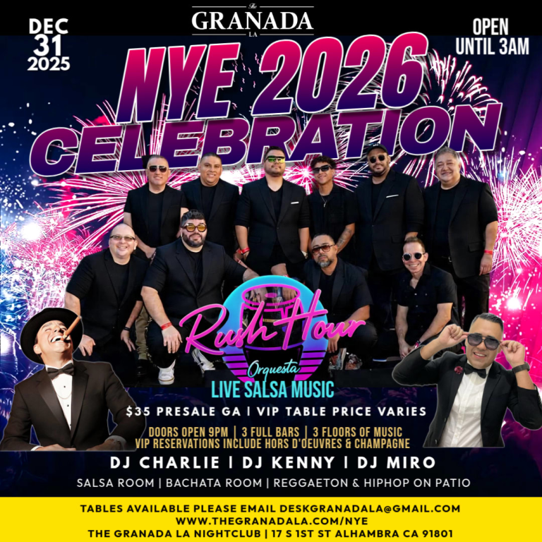 Event - New Years Eve Celebration - Alhambra, California - December 31, 2025 | concert tickets