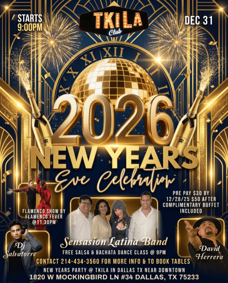 Event - 🔥🌴 The Ultimate Tropical New Years Eve Celebration with Live Music at Tkila Night Club! 💃🎶 Get ready for the best NYE, December 31st - Dallas, Texas - December 31, 2025 | concert tickets