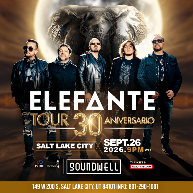 Event - Elefante tour 30 Aniversario en Salt Lake City - Salt Lake City, UT - Sat, September 26, 2026} | concert tickets