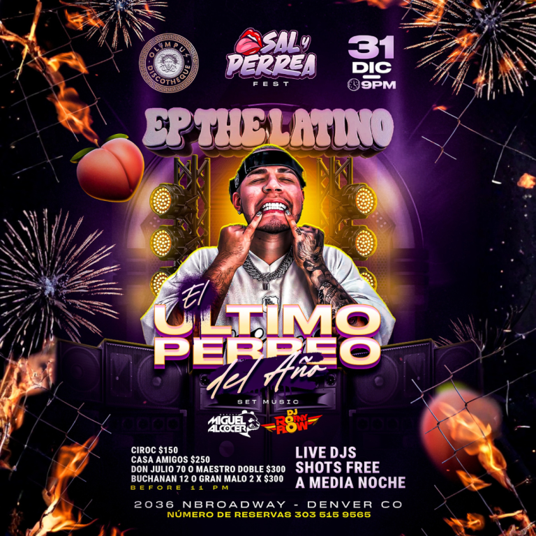 Event - EP THE LATINO: EL ULTIMO PERREO DEL ANO - Denver, Colorado - December 31, 2025 | concert tickets