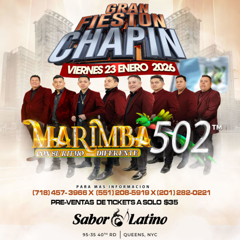 Event - MARIMBA GRAN FIESTON CHAPIN | Sabor Latino - Queens, New York - January 23, 2026 | concert tickets