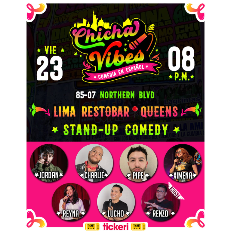 Event - Chicha Vibes Stand-Up Comedy en Español - Jackson Heights, New York - January 23, 2026 | concert tickets