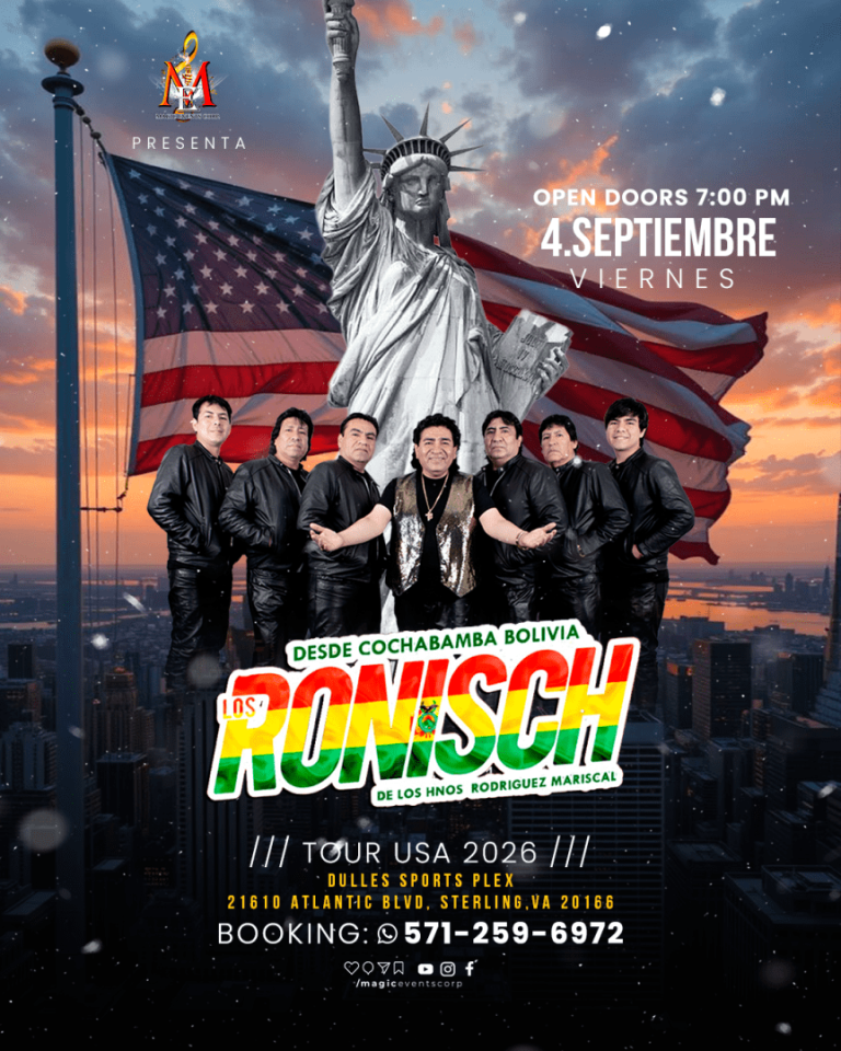Event - Los Ronisch de los hnos Rodriguez Mariscal en concierto - Sterling, VA - Fri, September 4, 2026} | concert tickets