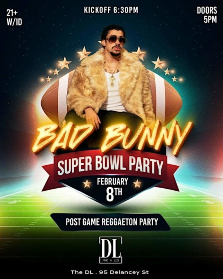 Event - Bad Bunny Super Bowl Watch Party + Rooftop Afterparty NYC - New York, New York - February 8, 2026 | concert tickets