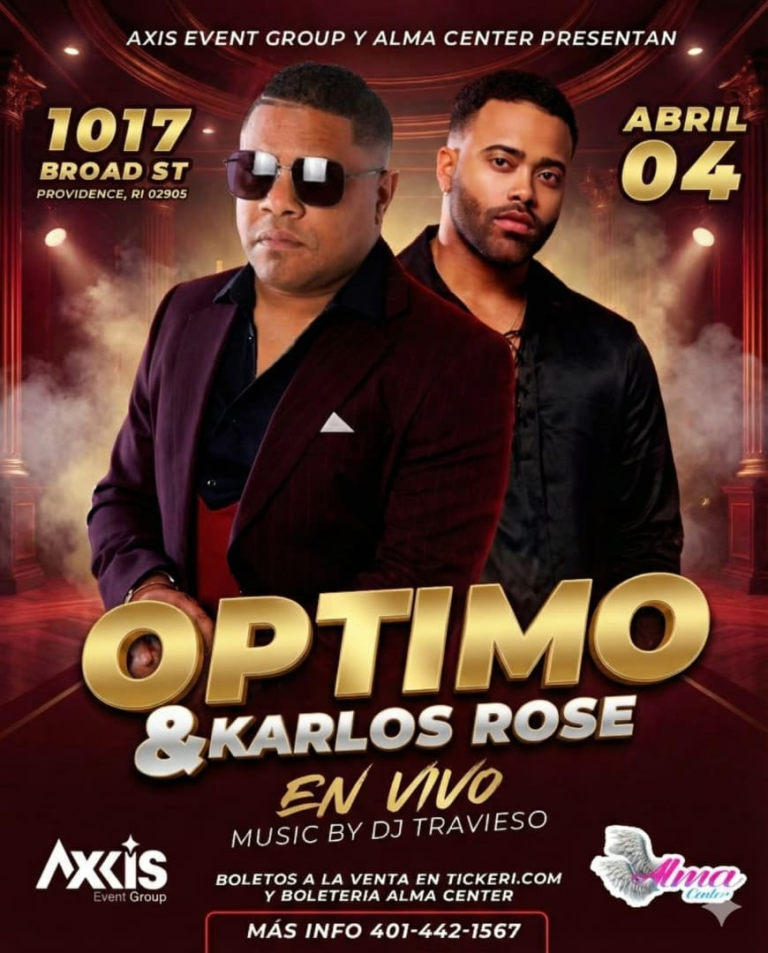 Event - Optimo y Karlos Rose En Vivo! - Providence, RI - Sat, April 4, 2026} | concert tickets