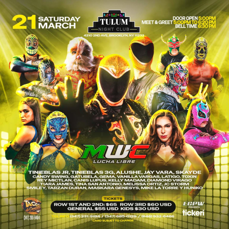 Event - MWC LUCHA LIBRE   - Brooklyn, New York - March 21, 2026 | concert tickets