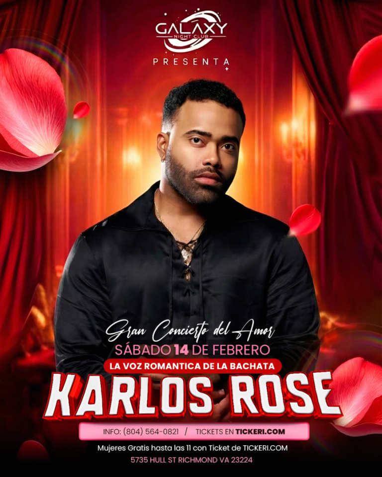Event - Karlos rose Valentine’s party - Richmond, Virginia - February 14, 2026 | concert tickets