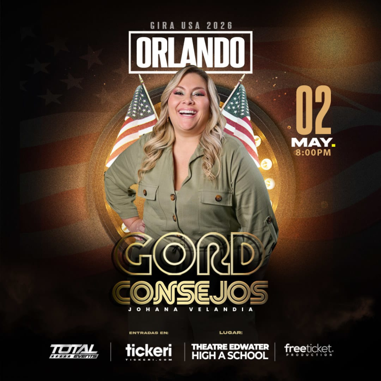 Event - GORDCONSEJOS - Johana Velandia -La Gorda - STAND UP COMEDY - Orlando - Orlando, FL - Sat, May 2, 2026} | concert tickets