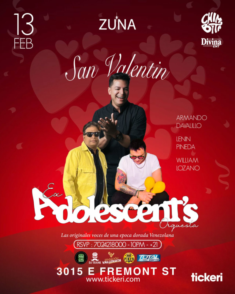 Event - Orquesta Los Adolescentes - Las Vegas, Nevada - February 13, 2026 | concert tickets