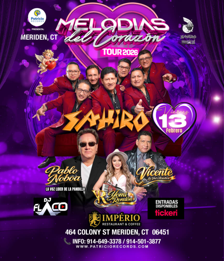 Event - MELODIAS DEL CORAZON 2026 - Meriden CT - Meriden, Connecticut - February 13, 2026 | concert tickets