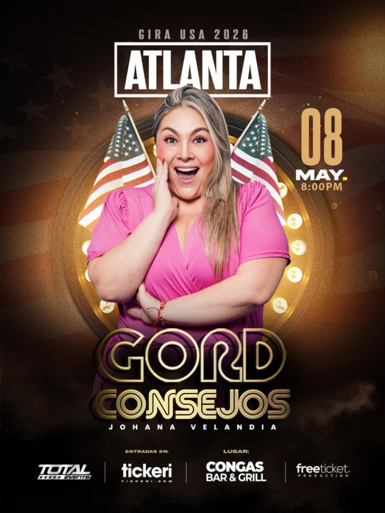 Event - GORDCONSEJOS - Johana Velandia - La Gorda - STAND UP COMEDY - Atlanta - Duluth, GA - vie, 8 de mayo de 2026} | concert tickets