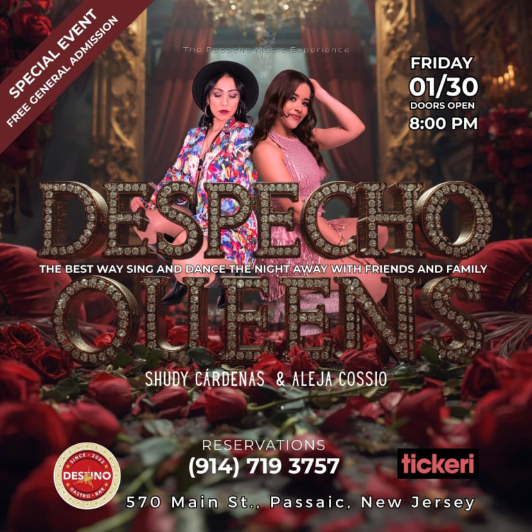 Event - DESPECHO QUEENS - Shudy Cárdenas & Aleja Cossio en Passaic, New Jersey - Passaic, New Jersey - January 30, 2026 | concert tickets