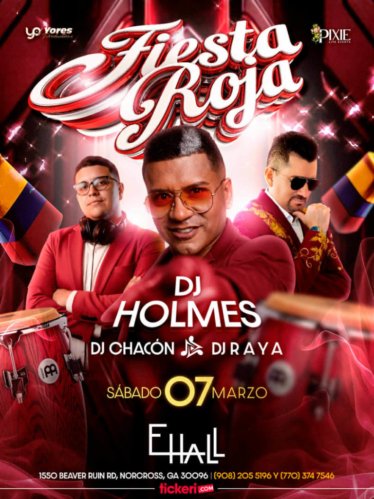 Event - Noche Romantica Con Dj Holmes En Atlanta Ga - Norcross, Georgia - 7 de marzo de 2026 | concert tickets