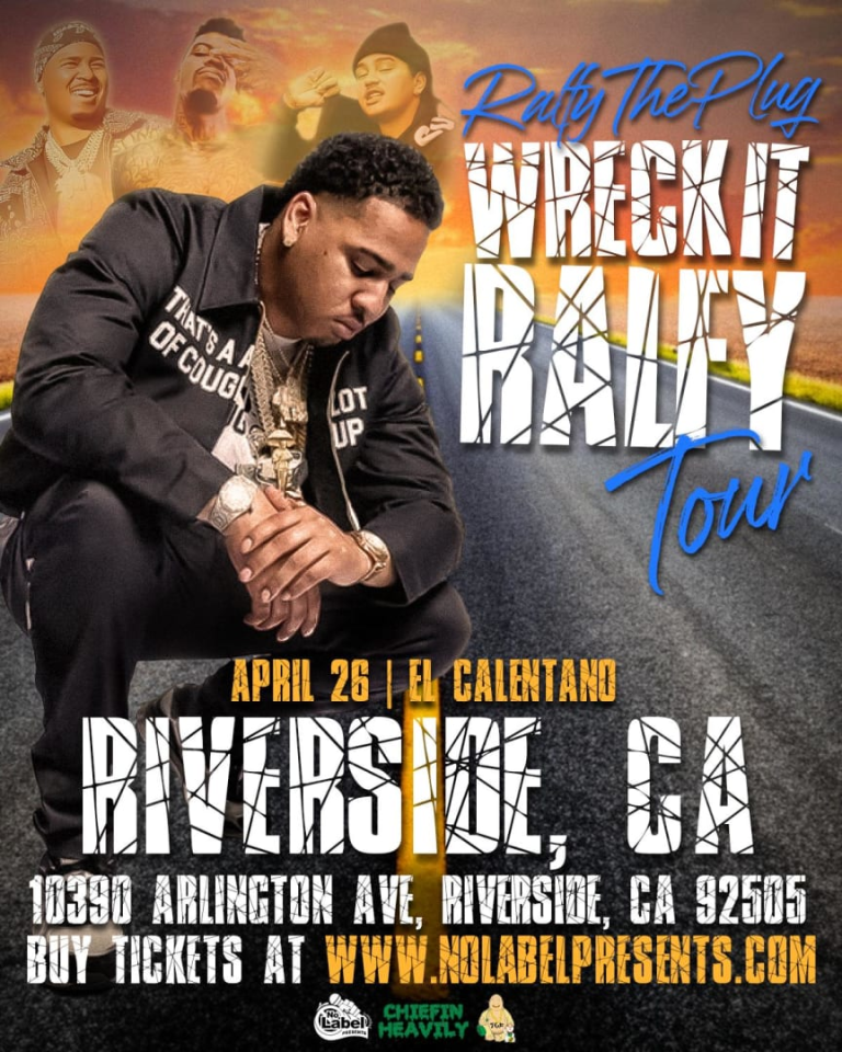 Event - Ralfy The Plug Wreck It Ralfy Tour - Riverside - Riverside, CA - Sun, April 26, 2026} | concert tickets