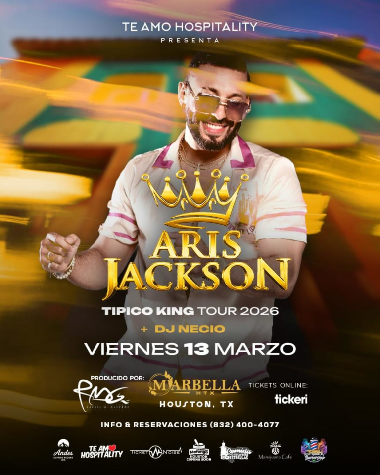 Event - Aris Jackson - Houston, Texas - March 13, 2026 | concert tickets