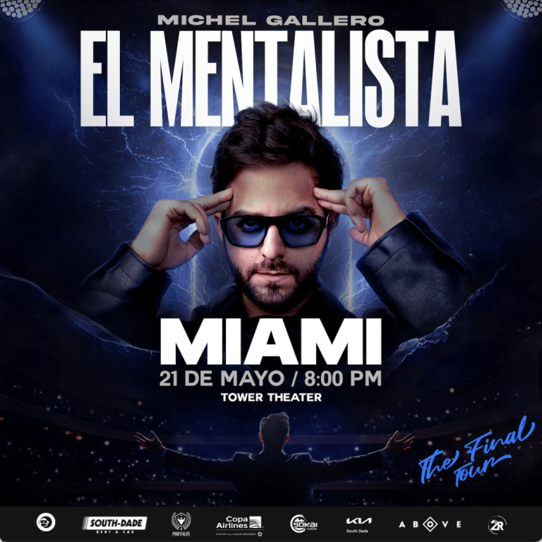 Event - Michel Gallero - El Mentalista en Miami - Miami, FL - jue, 21 de mayo de 2026} | concert tickets