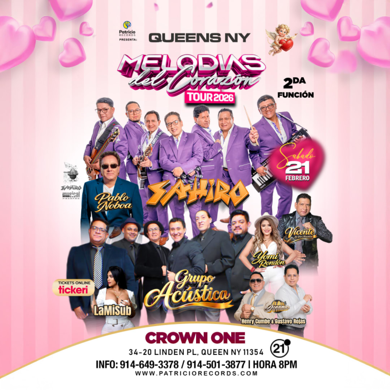 Event - MELODIAS DEL CORAZON  2026 - QUEENS NY  - Flushing, New York - February 21, 2026 | concert tickets