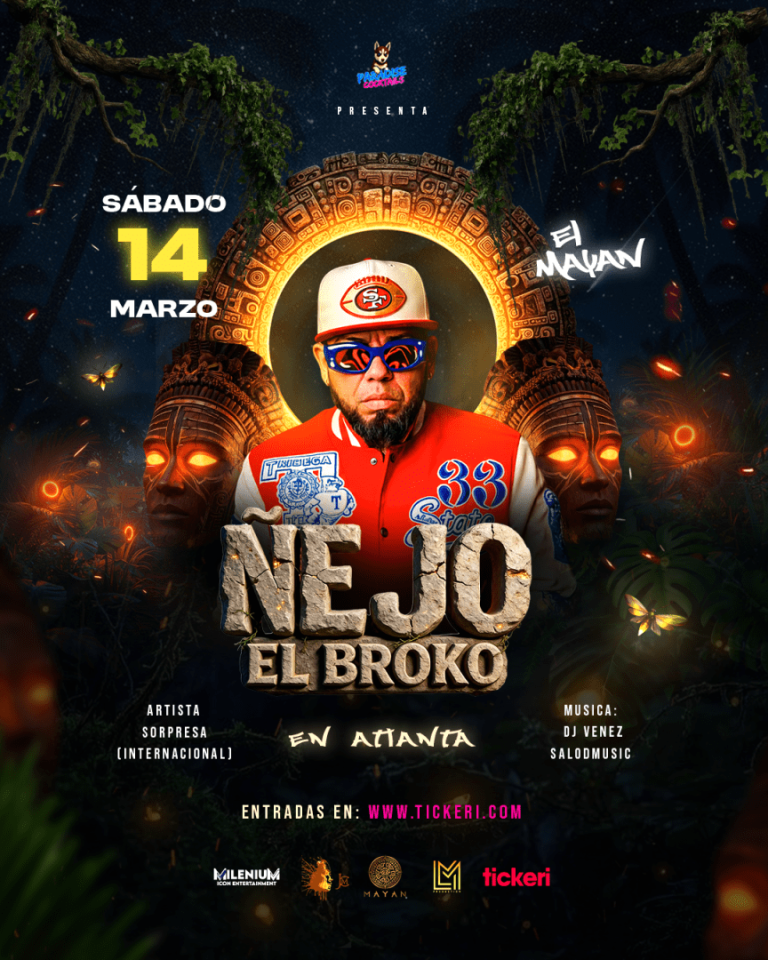 Event - ÑEJO EL BROKO EN ATLANTA  - Marietta, Georgia - 14 de marzo de 2026 | concert tickets