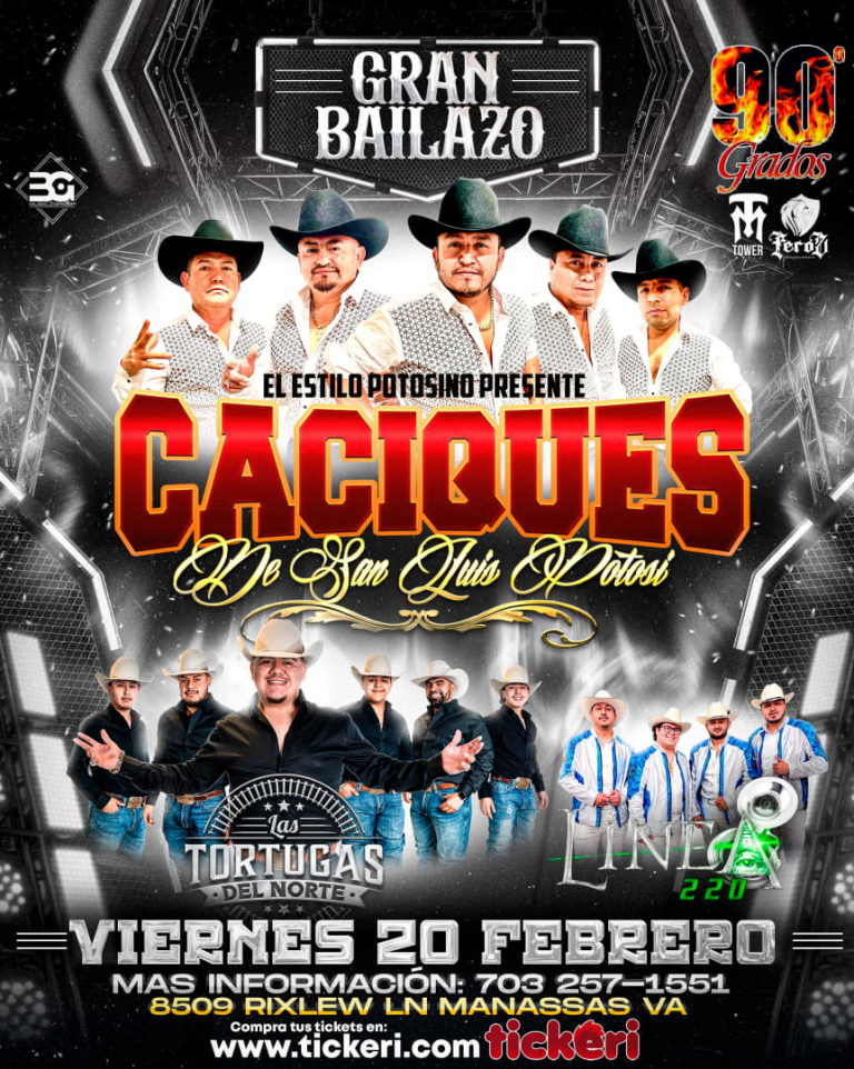 Event - Gran Bailazo Caciques Y Tortugas Del Norte - Manassas, Virginia - February 20, 2026 | concert tickets