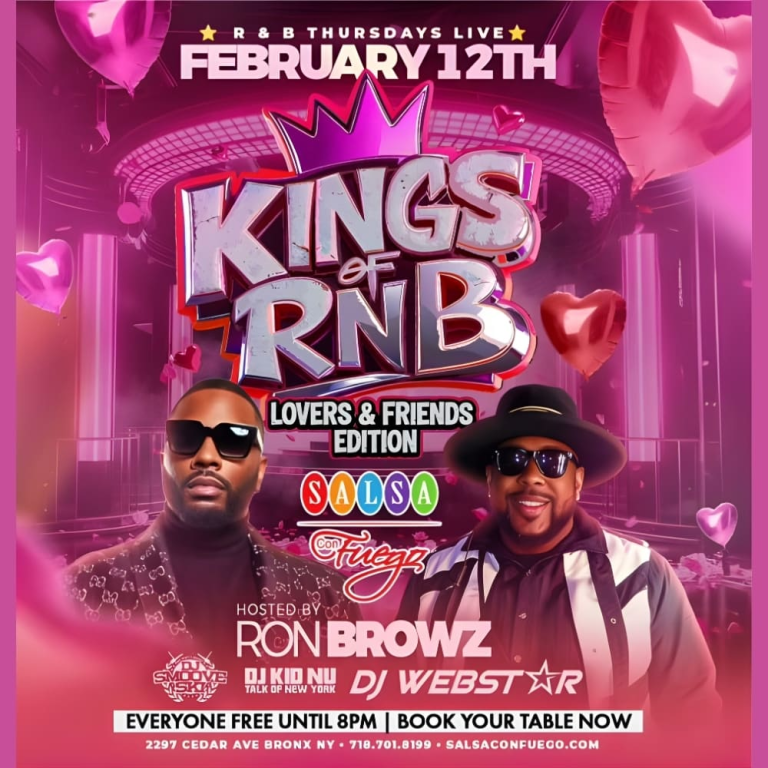 Event - R&B & Chill Thursdays | Kings Of R&B: Lover and Friends Edition - Bronx, New York - February 12, 2026 | concert tickets