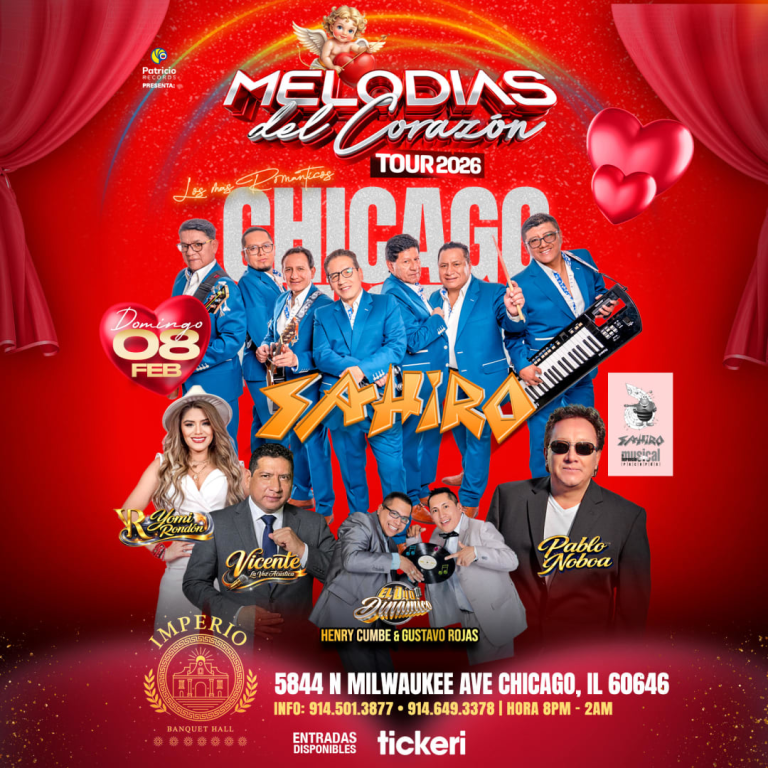 Event - MELODIAS DEL CORAZON TOUR 2026 - Chicago IL - Chicago, Illinois - February 8, 2026 | concert tickets