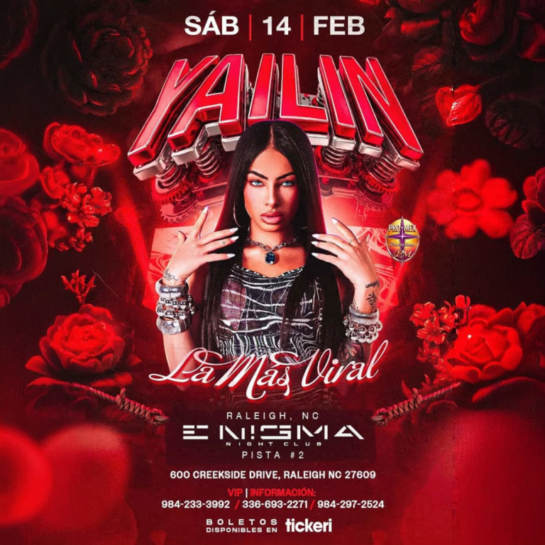 Event - Yailin La mas Viral en Concierto - Raleigh, North Carolina - February 14, 2026 | concert tickets