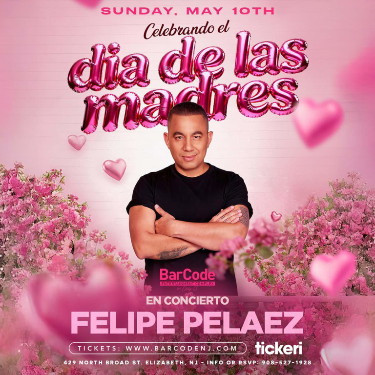Event - Celebrando el dia de la Madre con Felipe Pelaez - Elizabeth, NJ - dom, 10 de mayo de 2026} | concert tickets