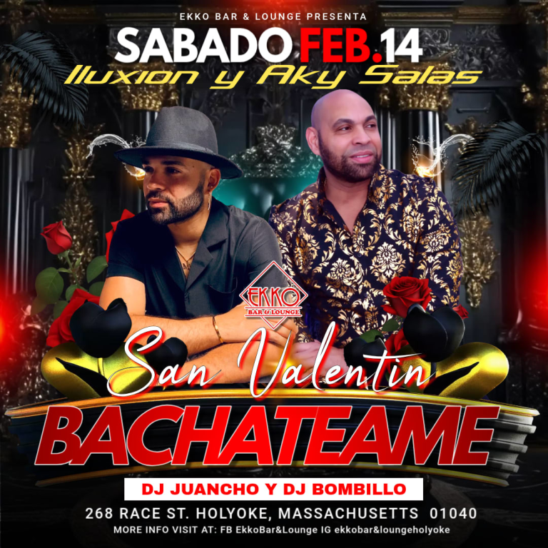 Event - SAN VALENTIN BACHATEAME  - Holyoke, Massachusetts - February 14, 2026 | concert tickets