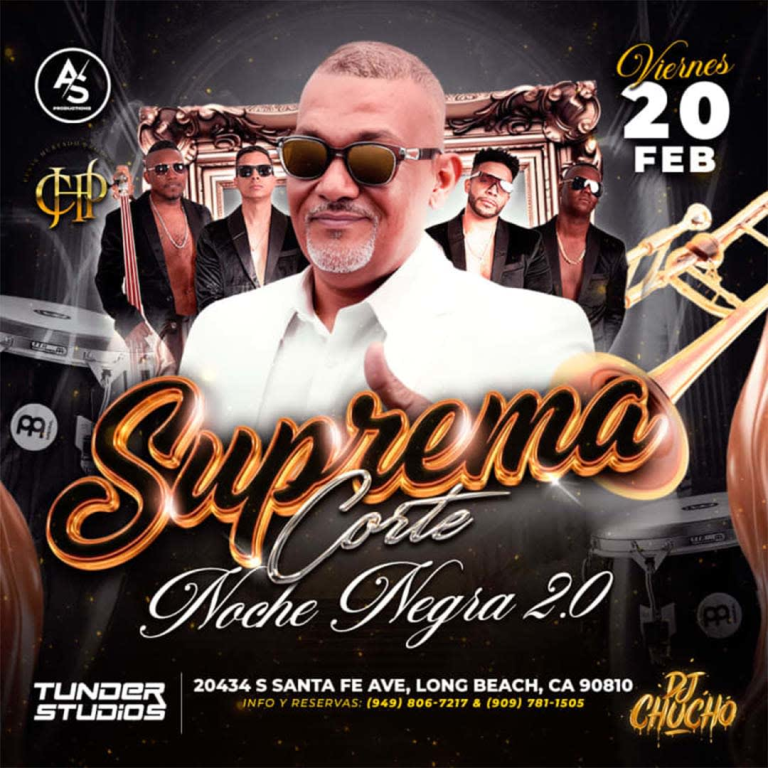 Event - La Suprema Corte en Los Angeles CA ! - Long Beach, California - February 20, 2026 | concert tickets