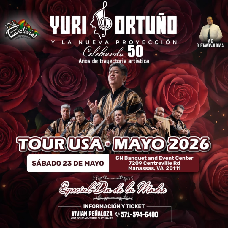 Event - Yuri Ortuño y La Nueva Proyección en el GN Event Center Manassas VA - Manassas, VA - Sat, May 23, 2026} | concert tickets