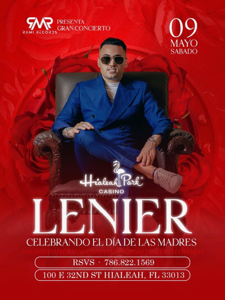 Event - Lenier en concierto en Miami - Hialeah, FL - sáb, 9 de mayo de 2026} | concert tickets