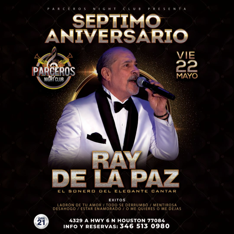 Event - RAY DE LA PAZ EN HOUSTON - Houston, TX - Fri, May 22, 2026} | concert tickets