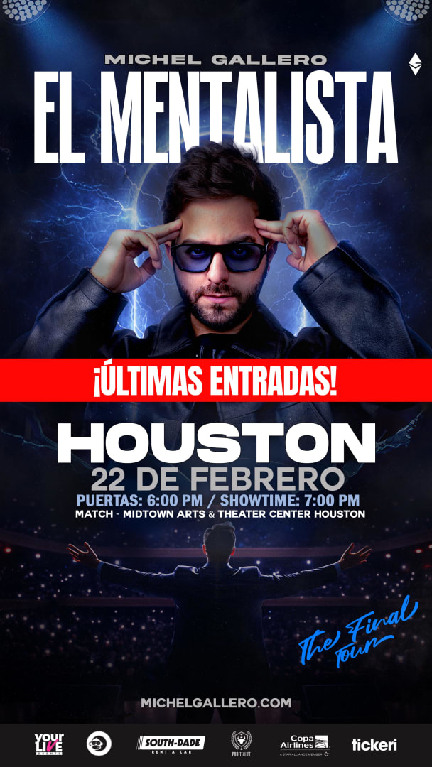 Event - Michel Gallero - El Mentalista - Houston  - Houston, Texas - February 22, 2026 | concert tickets