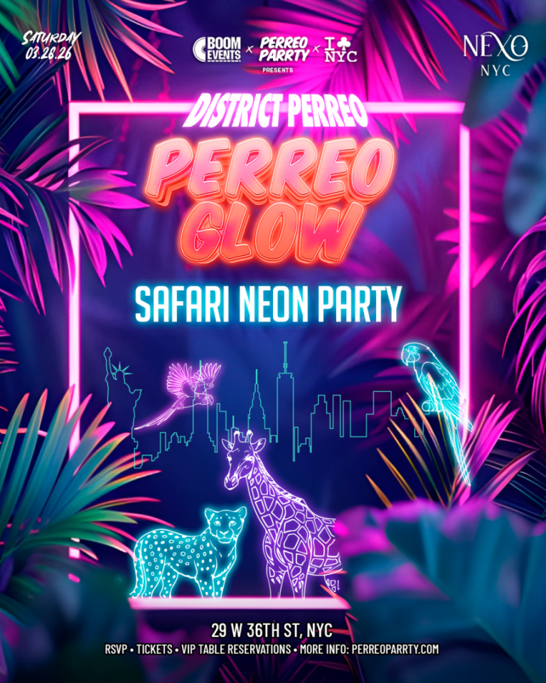 Event - PERREO GLOW: Safari Neon Reggaeton Party at NEXO NYC - New York, NY - sáb, 28 de marzo de 2026} | concert tickets