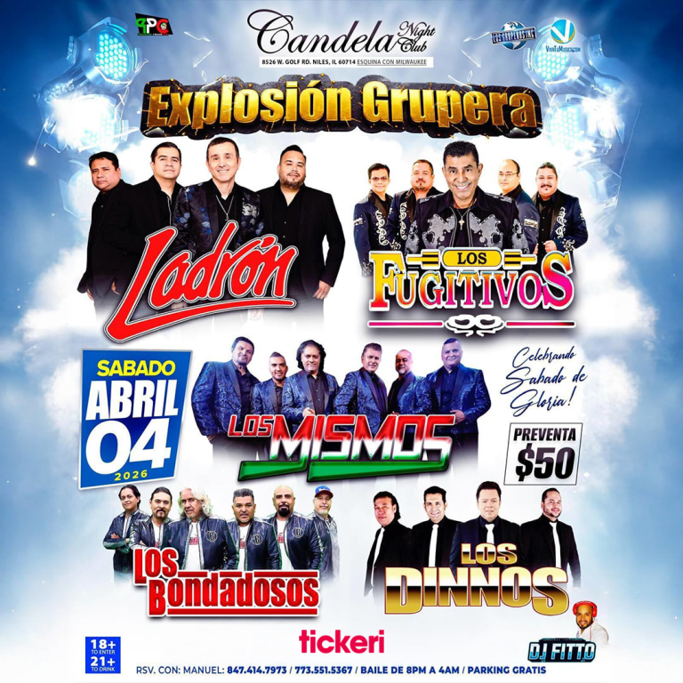Event - Explosión Grupera en Niles, IL Ladrón, Los Fugitivos, Los Mismos y Más - Niles, IL - sáb, 4 de abril de 2026} | concert tickets