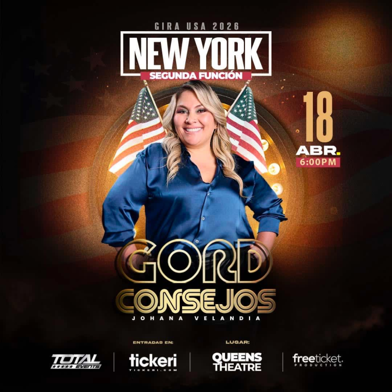 Event - GORDCONSEJOS - Johana Velandia - La Gorda -  STAND UP COMEDY - New York Segunda Función  - Queens, NY - sáb, 18 de abril de 2026} | concert tickets