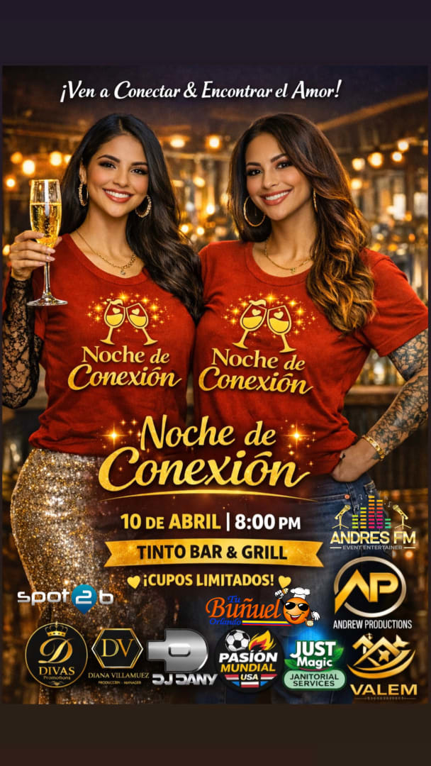 Event - NOCHE DE CONEXIÓN  - Orlando, FL - vie, 10 de abril de 2026} | concert tickets