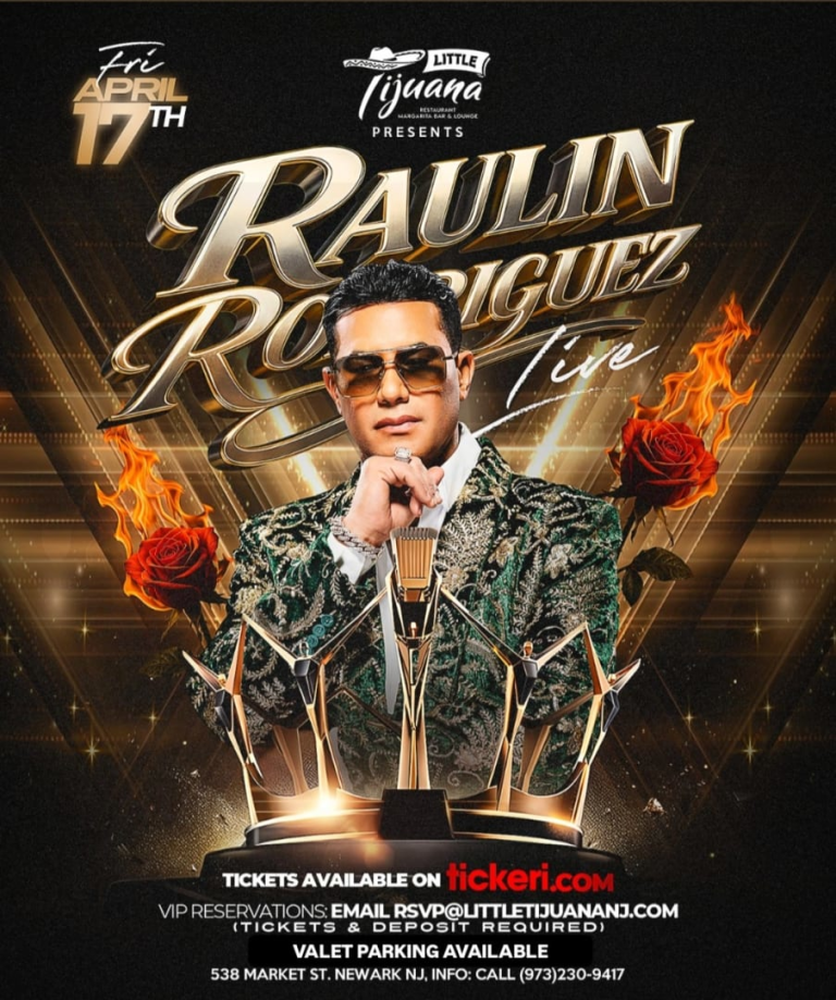 Event - FRI APRIL 17TH BACHATA LEGEND RAULIN RODRIGUEZ LIVE AT LITTLE TIJUANA - Newark, NJ - vie, 17 de abril de 2026} | concert tickets