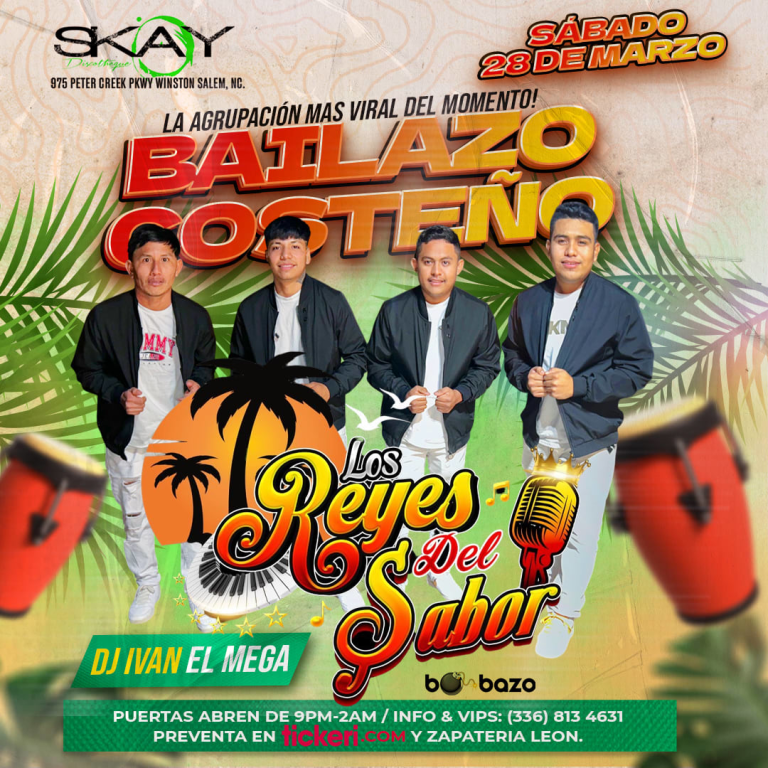 Event - Los Reyes del Sabor en Vivo - Winston-Salem, NC - Winston-Salem, NC - sáb, 28 de marzo de 2026} | concert tickets