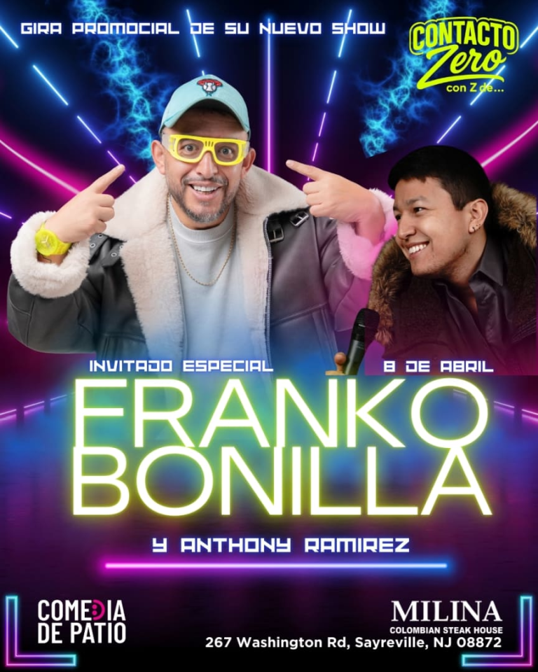 Event - CONTACTO ZERO, CON Z DE... - Sayreville, NJ - mié, 8 de abril de 2026} | concert tickets