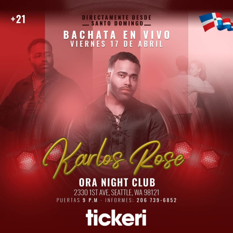 Event - Karlos Rose en Seattle  - Seattle, WA - Fri, April 17, 2026} | concert tickets